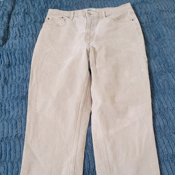 Abercrombie &  Fitch The 90's Straight Ultra High Rise Jeans - Size 14 - Picture 1 of 4